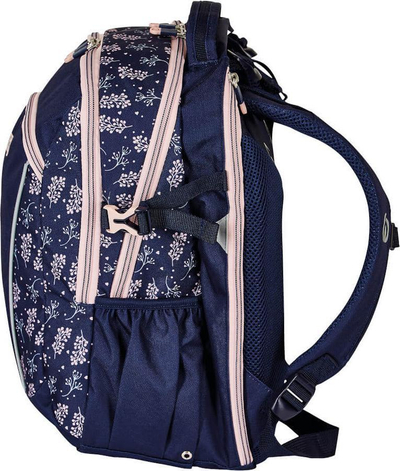Çantë shpinë Herlitz Ultimate Blossom, 24L, ergonomike, shumëngjyrëshe