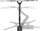 Mbajtëse muri për TV Equip, 23"-55", Full Motion, e zezë