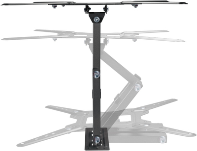 Mbajtëse muri për TV Equip, 23"-55", Full Motion, e zezë