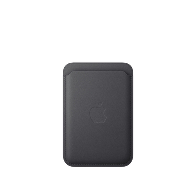 Apple iPhone FineWoven паричник со MagSafe, црн