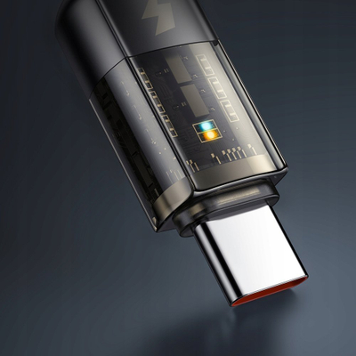 Kabllo karikimi Mcdodo CA-2840 USB-C në USB-C, 100W PD, 1.8m, e zezë
