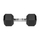 Peshë dore REBEL ACTIVE HEX, set 2x10kg, gize me gomë, e zezë