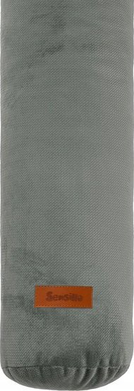 Mbrojtës krevati rrotull Velvet, universal, gri