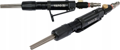 Skaler gjilpërash me ajër mini Yato YT-09913, 13 gjilpëra, 3000 goditje/min, i zi