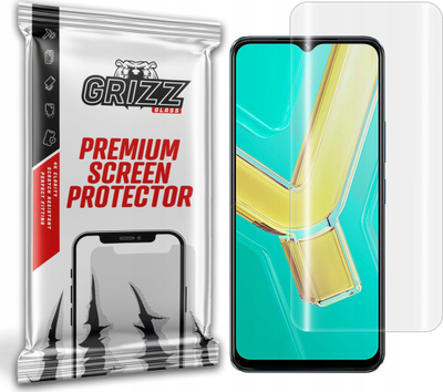 Folie mbrojtëse Grizz HydroFilm për Vivo Y03t, hydrogel, transparente