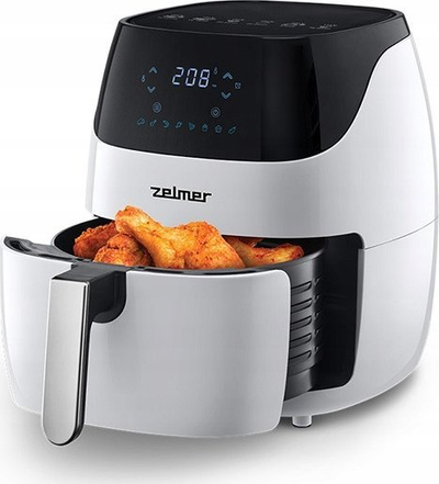Fritezë me ajër të nxehtë Zelmer ZAF3551W, 3.5L, 1200W, e bardhë