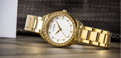 Orë dore për femra Guess Charlotte GW0767L2, e artë