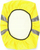 Mbulesë shiu për çantë shpine DICOTA HI-VIS, 25L, poliester, e verdhë