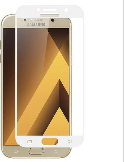 Заштитно стакло Mocolo TG+ 3D за Samsung Galaxy A3 2017, 9H, бело