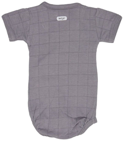 Body për bebe Lodger Donkey, me mëngë të shkurtra, përmasë 68, gri
