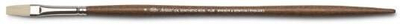 Четка за сликање Winsor &amp; Newton Artists Oil Synthetic Hog Brush Flat 4, рамна, за бои на масло