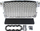 Grilë përpara Audi A4 B8 RS-style, 2008-2012, PDC, krom-ezezë