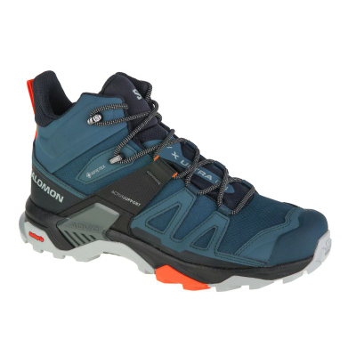 Планинарски чевли Salomon X Ultra 4 Mid GTX M 473526, мажи, водоотпорни, црни