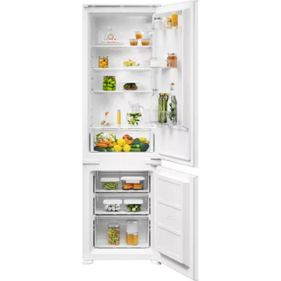 Frigorifer i integruar Electrolux ENS3SE18S, 249L, 178cm, i bardhë