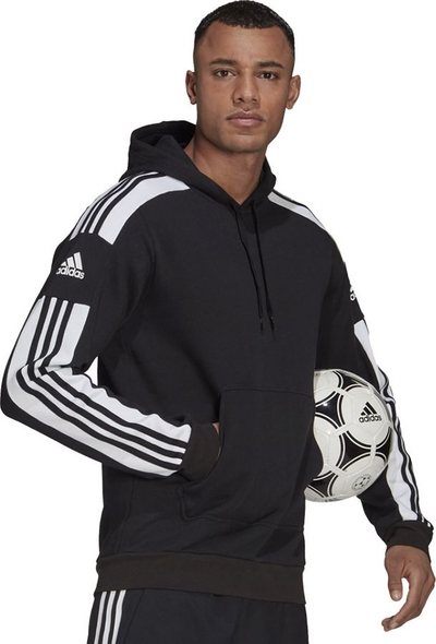 Bluzë me kapuç Adidas Squadra 21 Sweat Hoody M GT6634, me teknologji Aeroready, për burra, e zezë