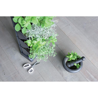 Kosh lulesh Prosperplast Modular Flowerpot Vertical Garden, 48 cm, ngjyrë antracit