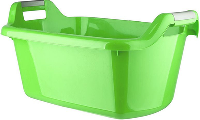 Пластично ведро Curver Tub, 35L, со гумени рачки, зелено