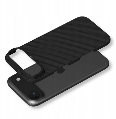 Mbështjellës YAXO Aramid Fiber shumë i hollë për iPhone Air, MagSafe, i zi