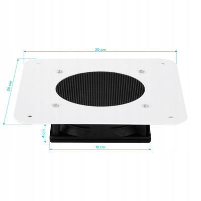 Thithës pluhuri profesional Momo X1W, 100W, i bardhë
