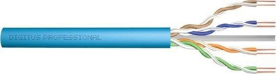 Kabllo rrjeti Digitus DK-1614-A-VH-5, Cat 6A U/UTP, 500m, blu