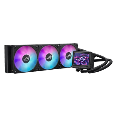 Ftohës liquid AIO ASUS ROG Ryujin III 360 ARGB Extreme, 360mm, LCD 3.5", i zi