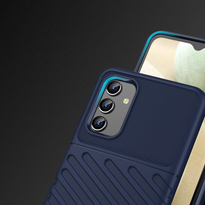 Kapak Hurtel Thunder Case për Samsung Galaxy A13 5G, TPU i butë, mbron mirë, blu