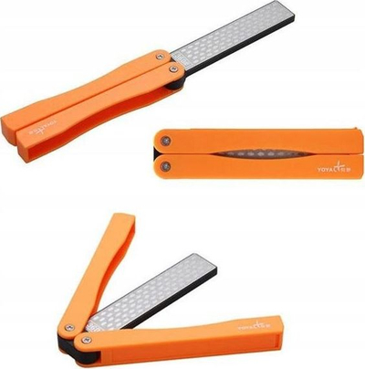 Mprehës thikash Taidea T1051D, diamant 360 600 grit, palosës, portokalli