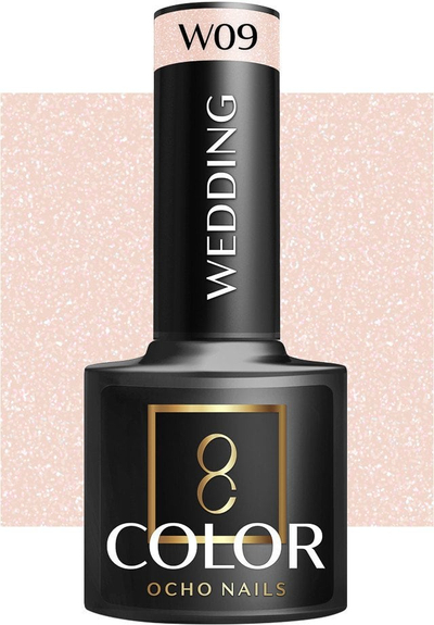 Лак за нокти Ocho Nails Hybrid Wedding W08, 5g, светло розова