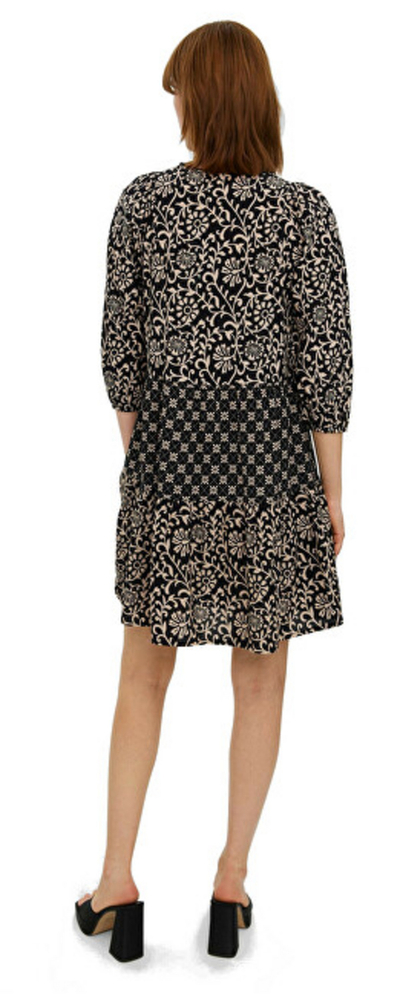 Fustan Vero Moda VMMAYA Regular Fit, bezhë/zi