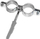 Kapëse tubi Gorgiel Pipe Clamp II 15 Standard, 1/2", metalike, ngjyrë argjendi