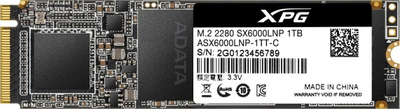 Disk SSD Adata XPG SX6000 Lite 1 TB M.2 2280 PCI-E x4 Gen3 NVMe (ASX6000LNP-1TT-C)