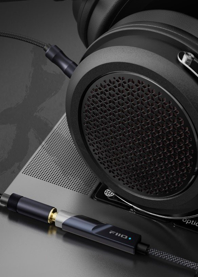 Amplifikator kufjesh FiiO KA11, DAC USB C, Hi Res, argjendtë