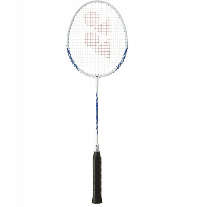Raketë badminton Yonex B4000, kokë alumini, e bardhë me blu