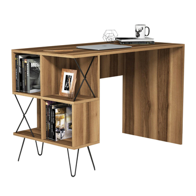 Tavolinë studimi me rafte 120x60x78.8cm (HM9509.02)