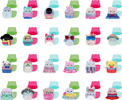 Lodër figurine Squishville Series 9, mini Squishmallows, surprizë, shumëngjyrëshe