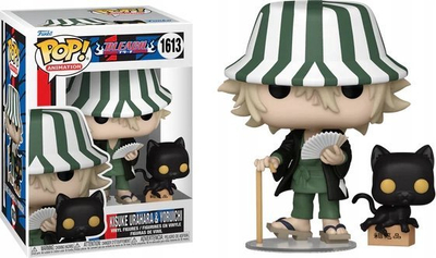 Figurë koleksionare Funko POP Bleach Kisuke Urahara &amp; Yoruichi, vinyl, 9cm, shumëngjyrëshe