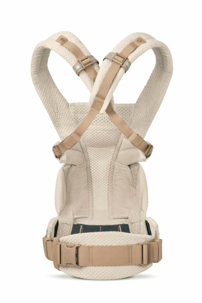 Mbajtëse bebe Ergobaby Omni Breeze, SoftFlex Mesh, ergonomike, bezhë natyrale