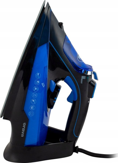 Hekur me avull Ehlika Orava ZE-302, 2800W, sistem anti-drip, blu