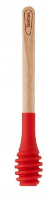 Lugë mjalti Tefal Ingenio, dru ahu dhe silikon, 17.5 cm