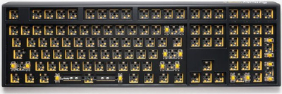 Tastierë mekanike gaming Ducky One 3 Barebone, Hot Swap, RGB, ANSI, e zezë