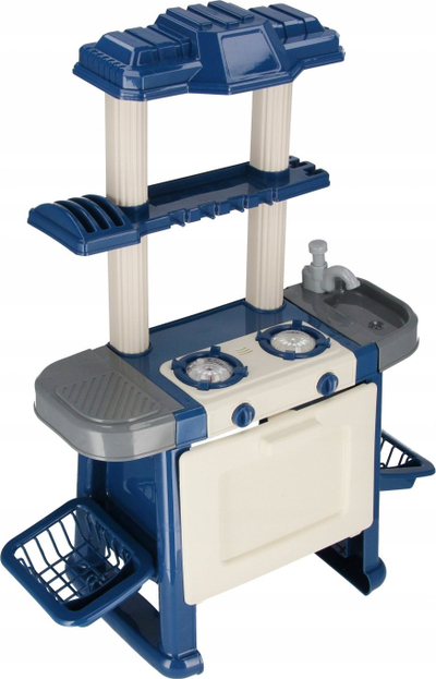 Lодка кујна Mega Creative Kitchen BO Accessories, со кутија за вода, 44x35x18 cm, шарена