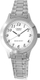 Orë dore Casio LTP-1128A-7B për femra, quartz, rezistente ndaj ujit, argjend me të arta