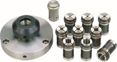 Set koleto Proxxon 24419 Collet Chuck, për torno PD400, metalik, ngjyrë argjendi