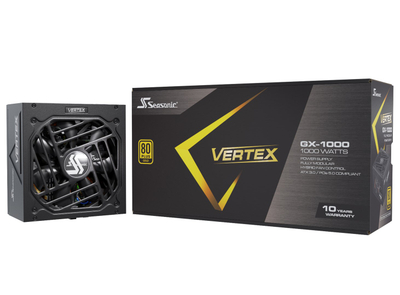Напојување Seasonic VERTEX GX-1000, 1000W, 80 PLUS Gold, модуларно