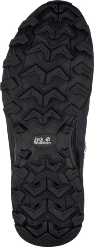 Çizme malore Jack Wolfskin Refugio Texapore Mid, që s’i kap uji, numri 46, të zeza