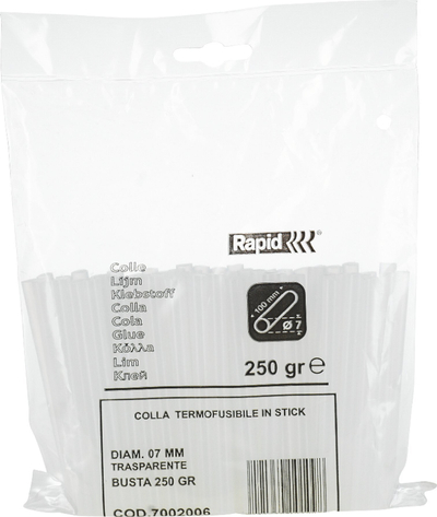 Shkop ngjitësi Rapid Multi-purpose 57002006, 7 mm, transparent