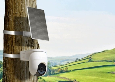 Kamerë sigurie IP Ezviz CB8 Lite 4G, 6MP, panel diellor, e bardhë