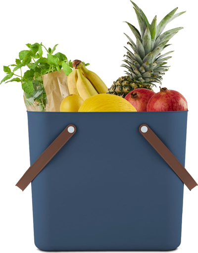 Shportë shumëpërdorimi Rotho Albula Classic, 40L, plastike, blu e errët