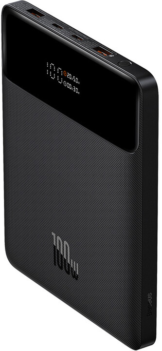 Powerbank me ekran dixhital Baseus Blade Power QC, 20000mAh, 100W, i zi