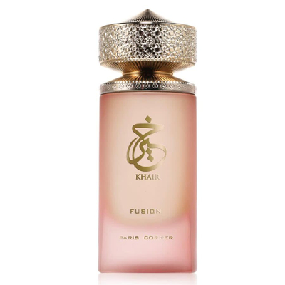Set parfumesh për femra Paris Corner Khair Fusion, Eau de Parfum, me body spray, rozë
